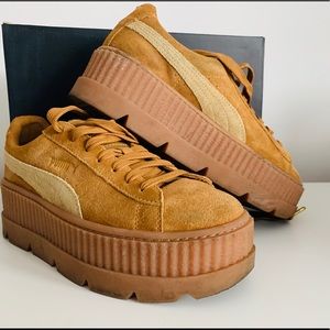 Puma Fenty platform suede sneakers